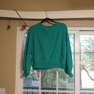 Free people puff sleeve sweater